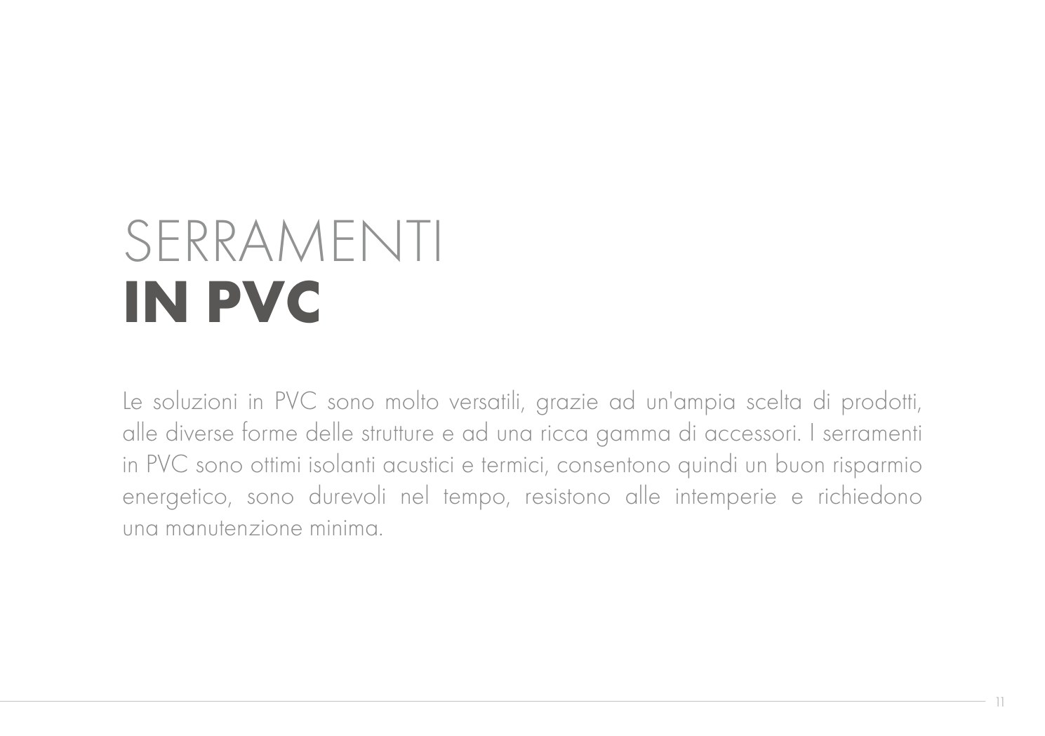 Catalogo finestre PVC pagina 1