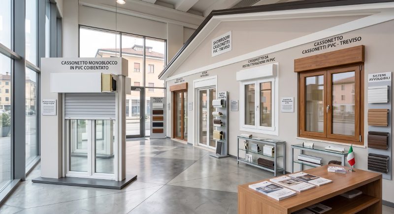 Showroom cassonetti PVC